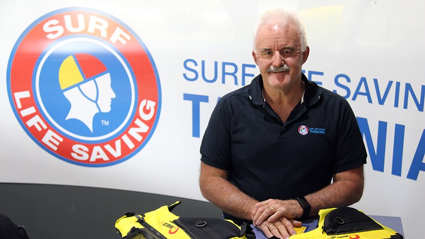 Boyd Griggs from Surf Lifesaving Tasmania