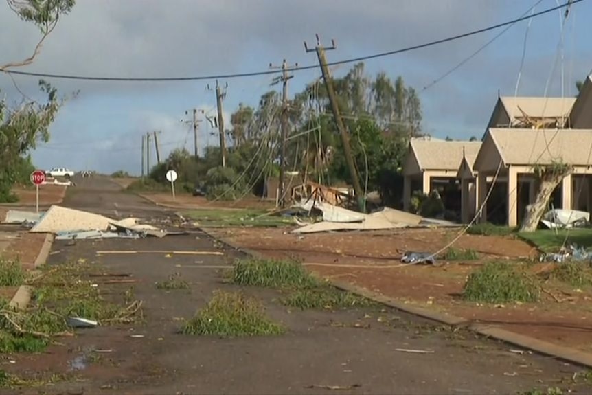 Cyclone Seroja and aftermath damage