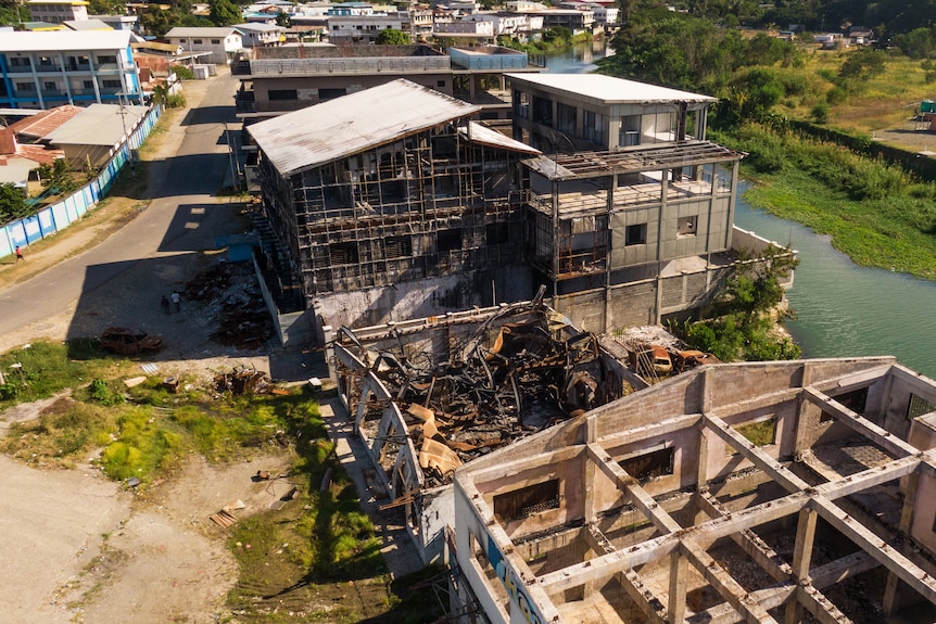 photo de drone de Chinatown