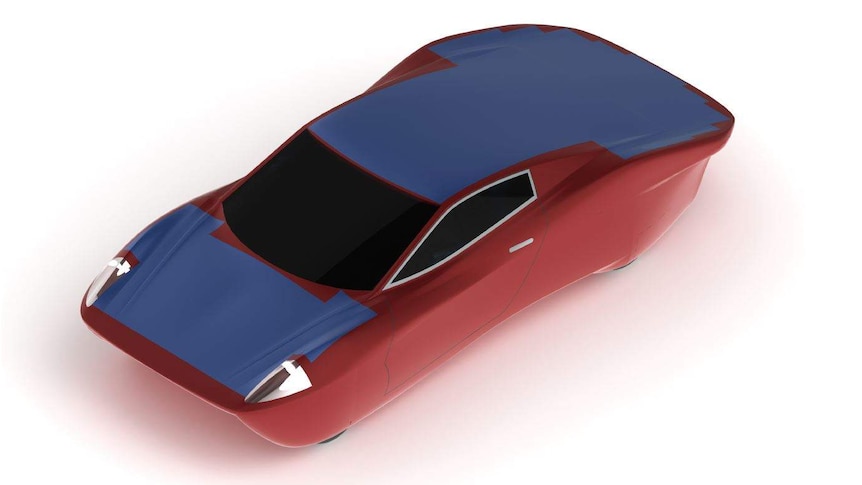 New prototype that will be raced in the 2017 World Solar Challenge