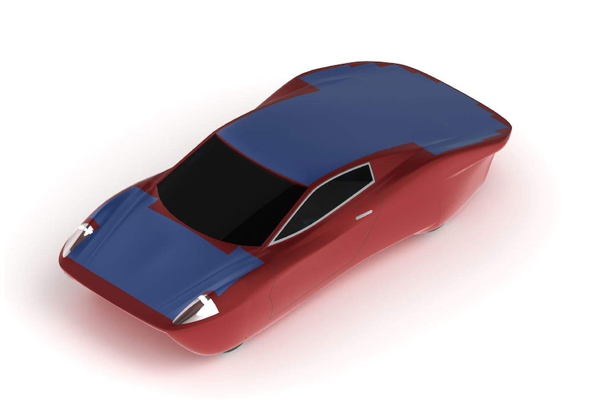 New prototype that will be raced in the 2017 World Solar Challenge