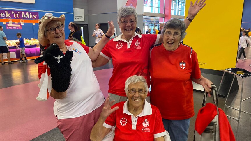 2022 Commonwealth Games netball silly 