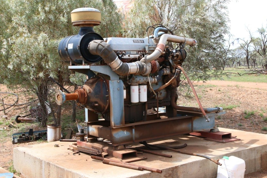 Diesel pump used by NSW farm