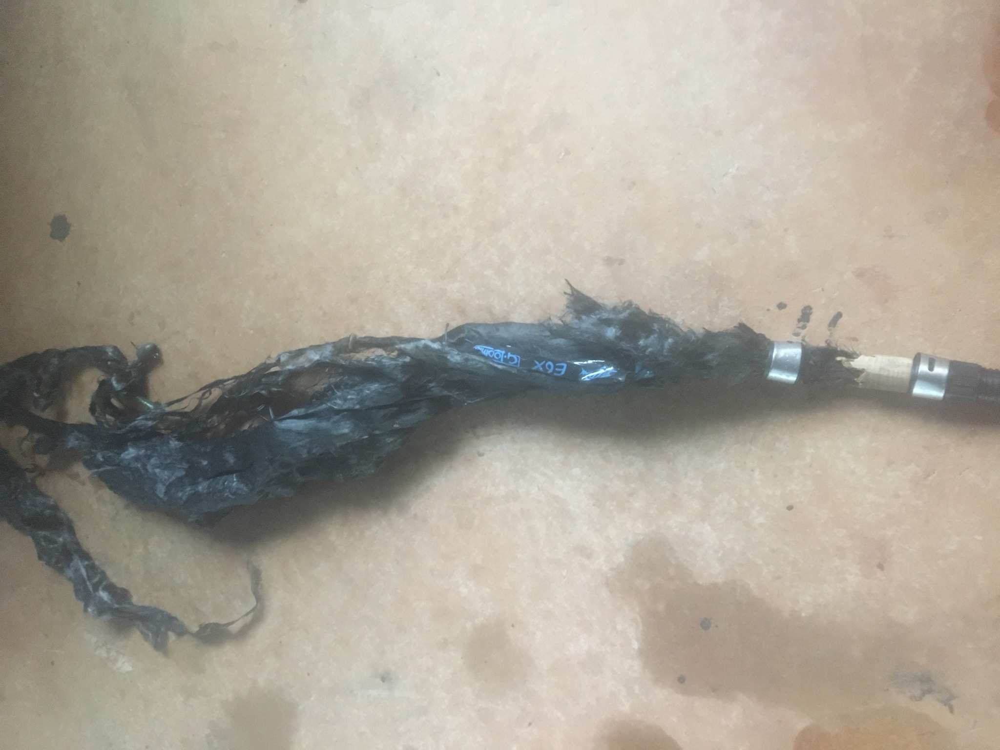 Lucky escape for fishermen off Broome coast after fishing rod struck by