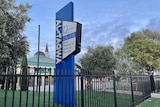 Al-Taqwa school sign.