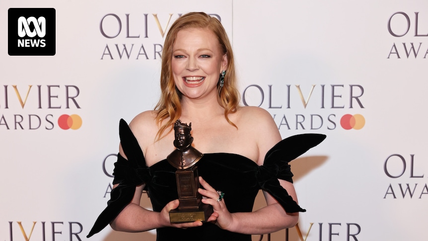 Sarah Snook wins Olivier Award for Best Actress for Sydney Theater Company's The Picture of Dorian Gray