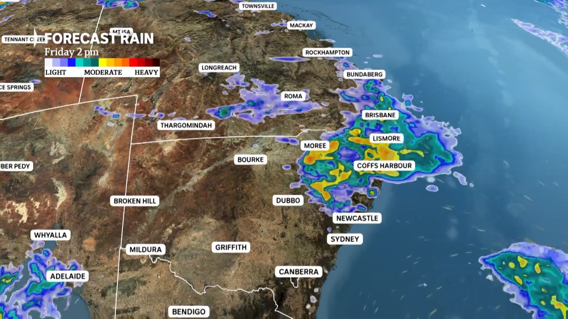 A storm outbreak will engulf much of northern and eastern Australia ...