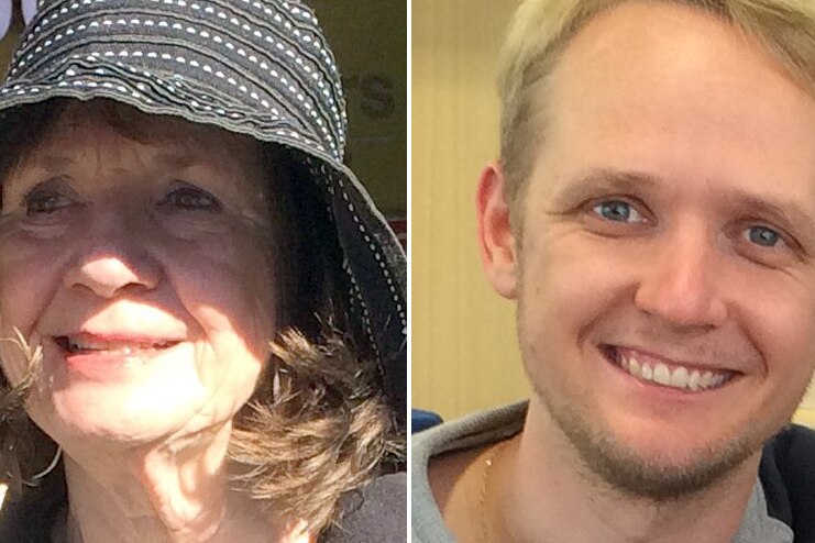 Mother and son Carol and Greig Friday were aboard the Germanwings flight.