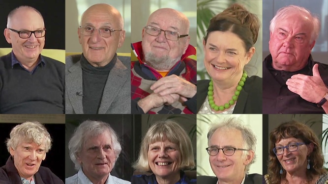 Portrait of ten authors