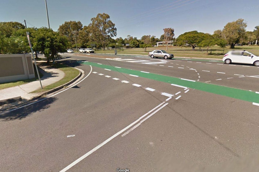 Corner of Thomas Street and Birkdale Street in Birkdale, Brisbane.