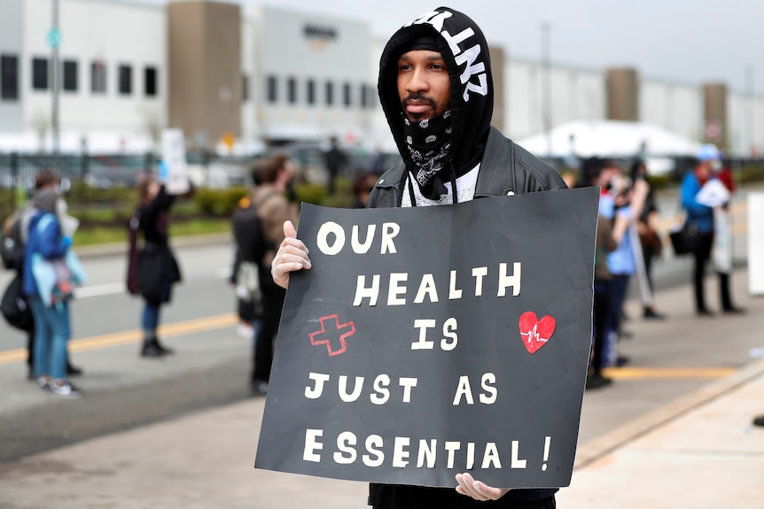 Christopher Smalls was fired after protesting at Amazon