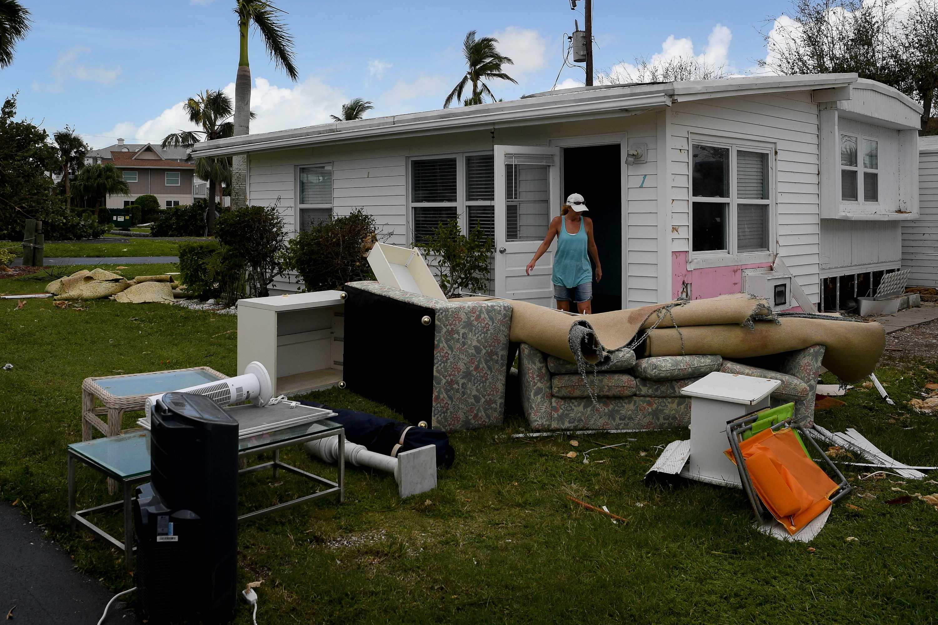 Irma downgraded to a strong tropical pic