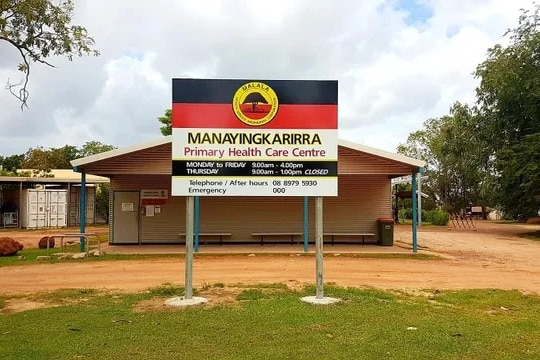 The clinic in Maningrida