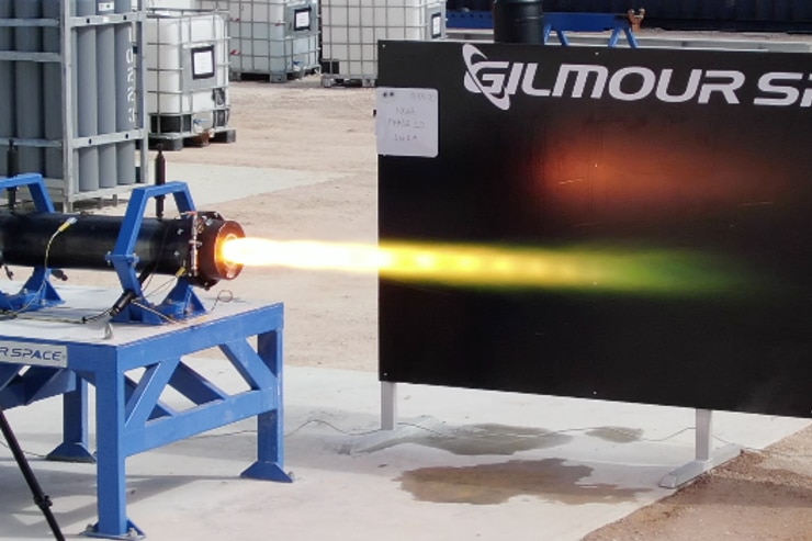 Gilmour Space Technologies pulled off the 45-second â€œhot fireâ€ of its top-stage hybrid rocket engine. 