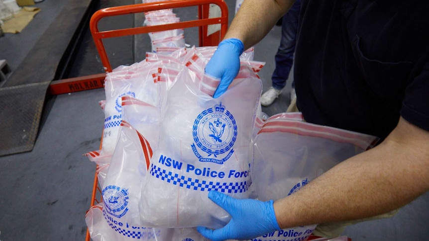 The drugs discovered by NSW Police