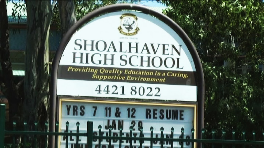 A student has been stabbed at Shoalhaven High school in Nowra