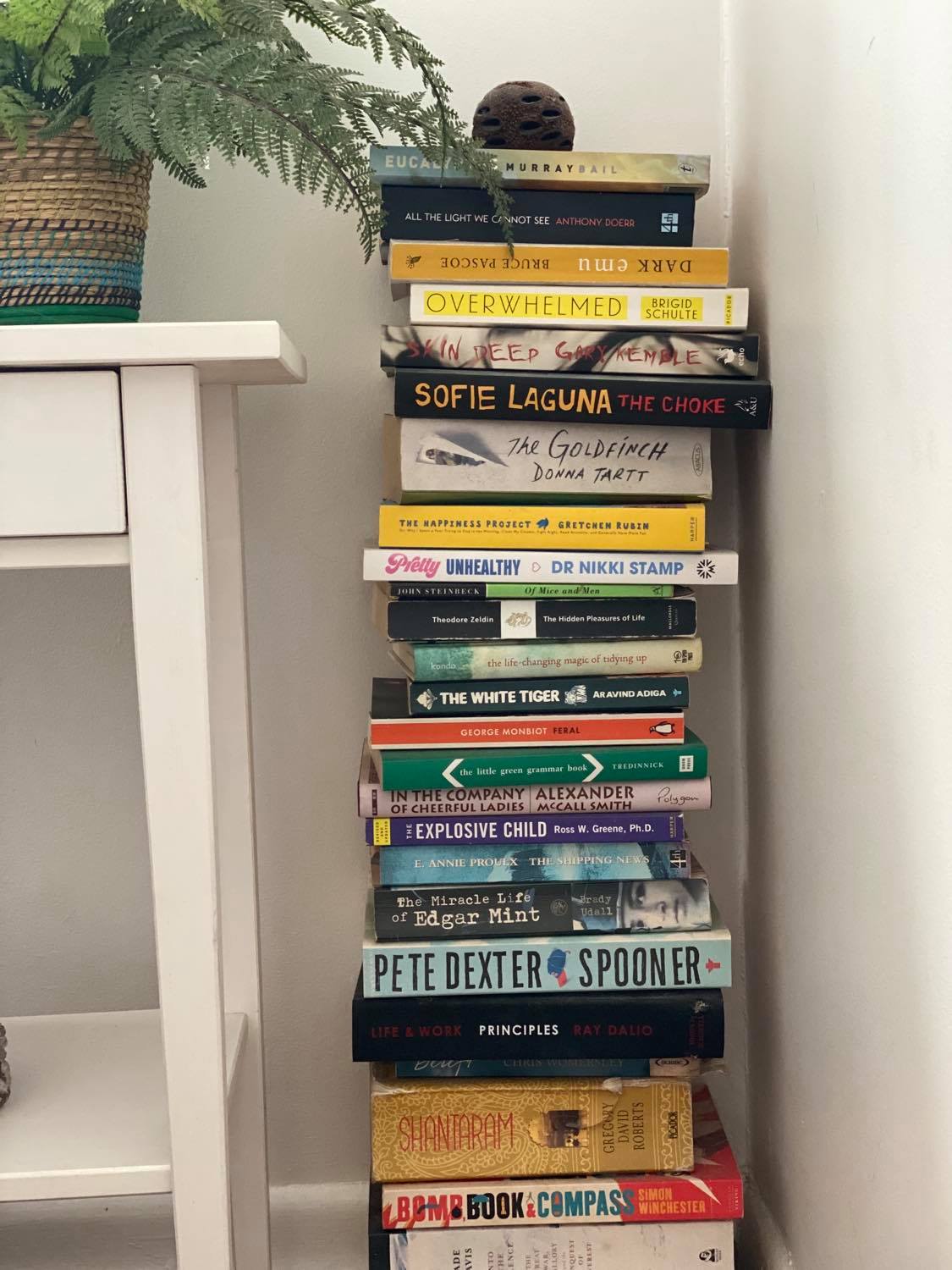 Stack of books