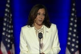 Kamala Harris introduces President-elect Joe Biden at Delaware rally