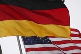 US, German flag