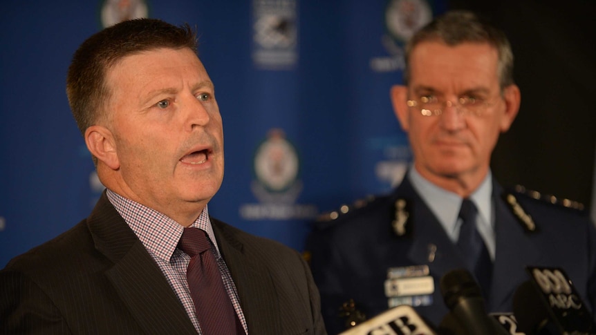 Former NSW police minister Mike Gallacher