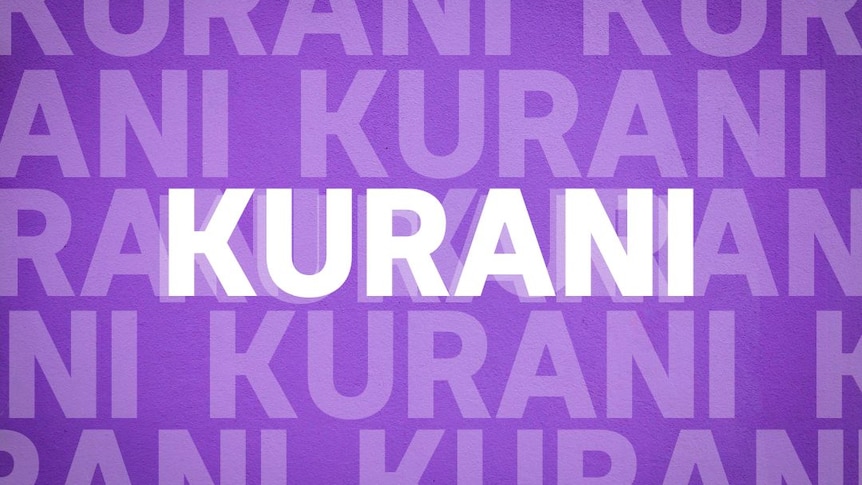 The word 'KURANI' is written in bold white text with a purple background