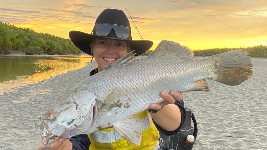 Tara loves the challenge of finding new spots to fish landbased around Darwin. 