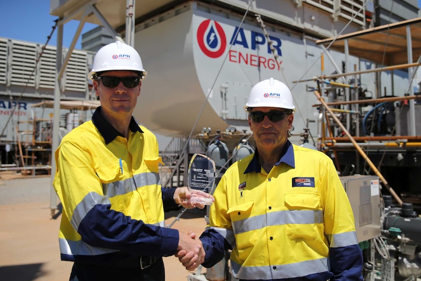 Port Hedland temporary power opening