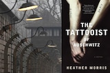 Tattooist of Auschwitz book cover and camp fence.