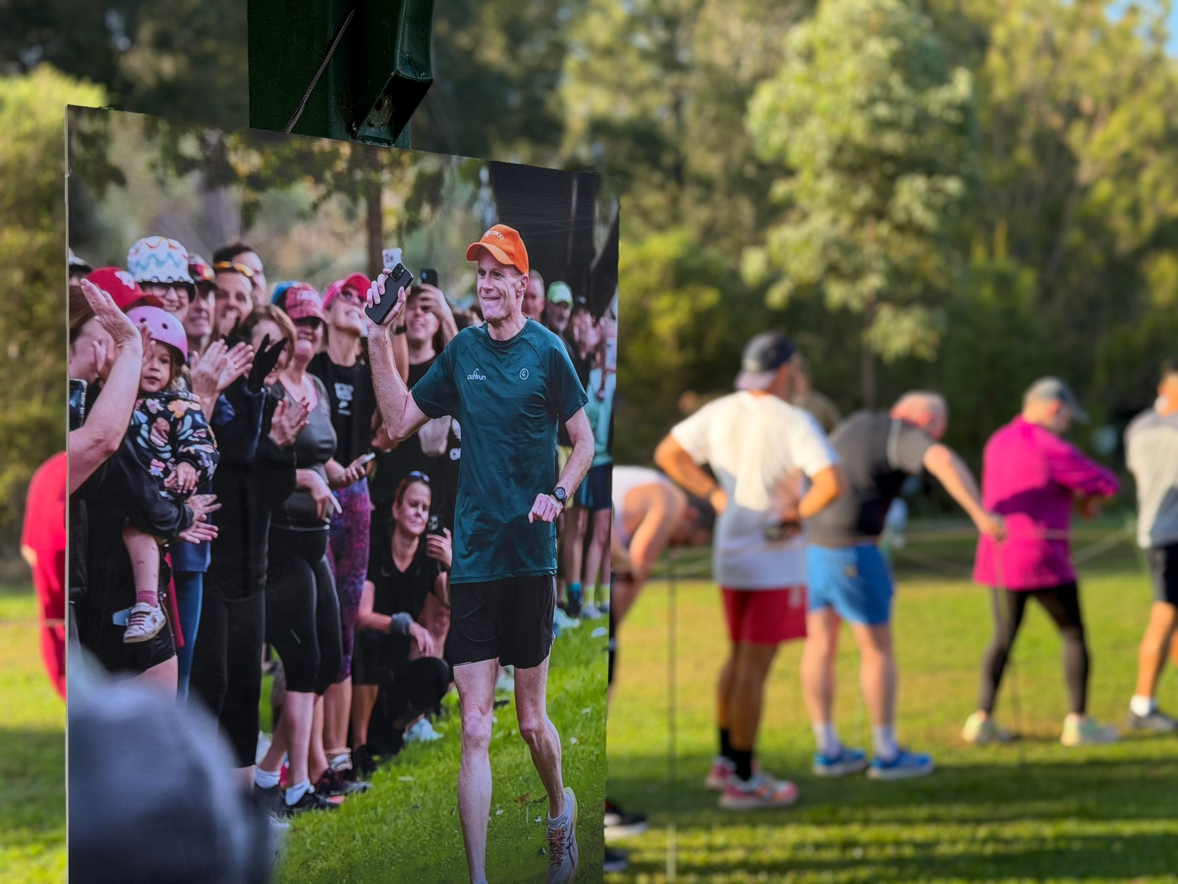 Sydney runners honour Richard Scolyer at his 'special place'