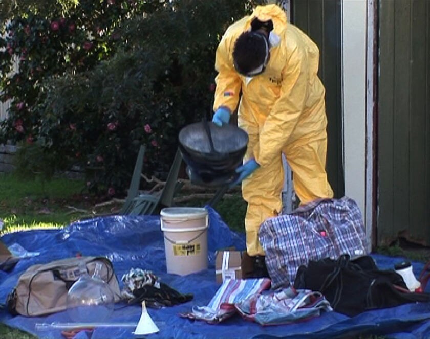 Chemical spill leads authorities to drug lab - ABC News