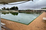 The bows club at Kimba on SA's Eyre Peninsula after a downpour.