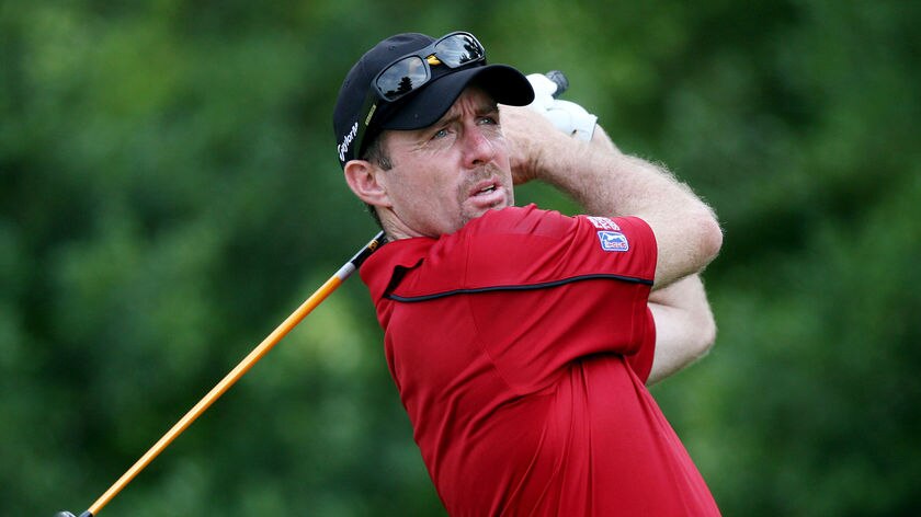 Early holiday...Rod Pampling was among the Australian contingent that missed the cut for the US PGA playoff series.