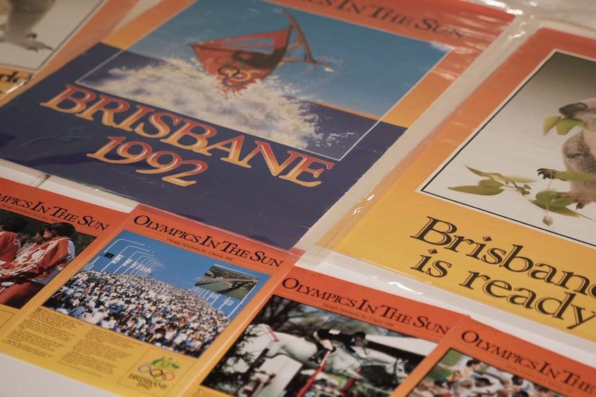 Papers about a 1992 olympic bid in Brisbane.