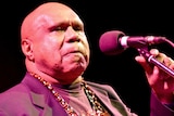 Archie Roach performs at the Boomerang festival in Byron Bay on October 4, 2013