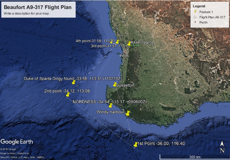 Descendants want to solve missing WWII Busselton Beaufort Bomber