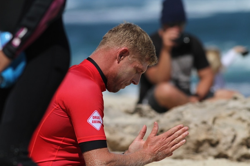 Mick Fanning at the Margaret River Pro