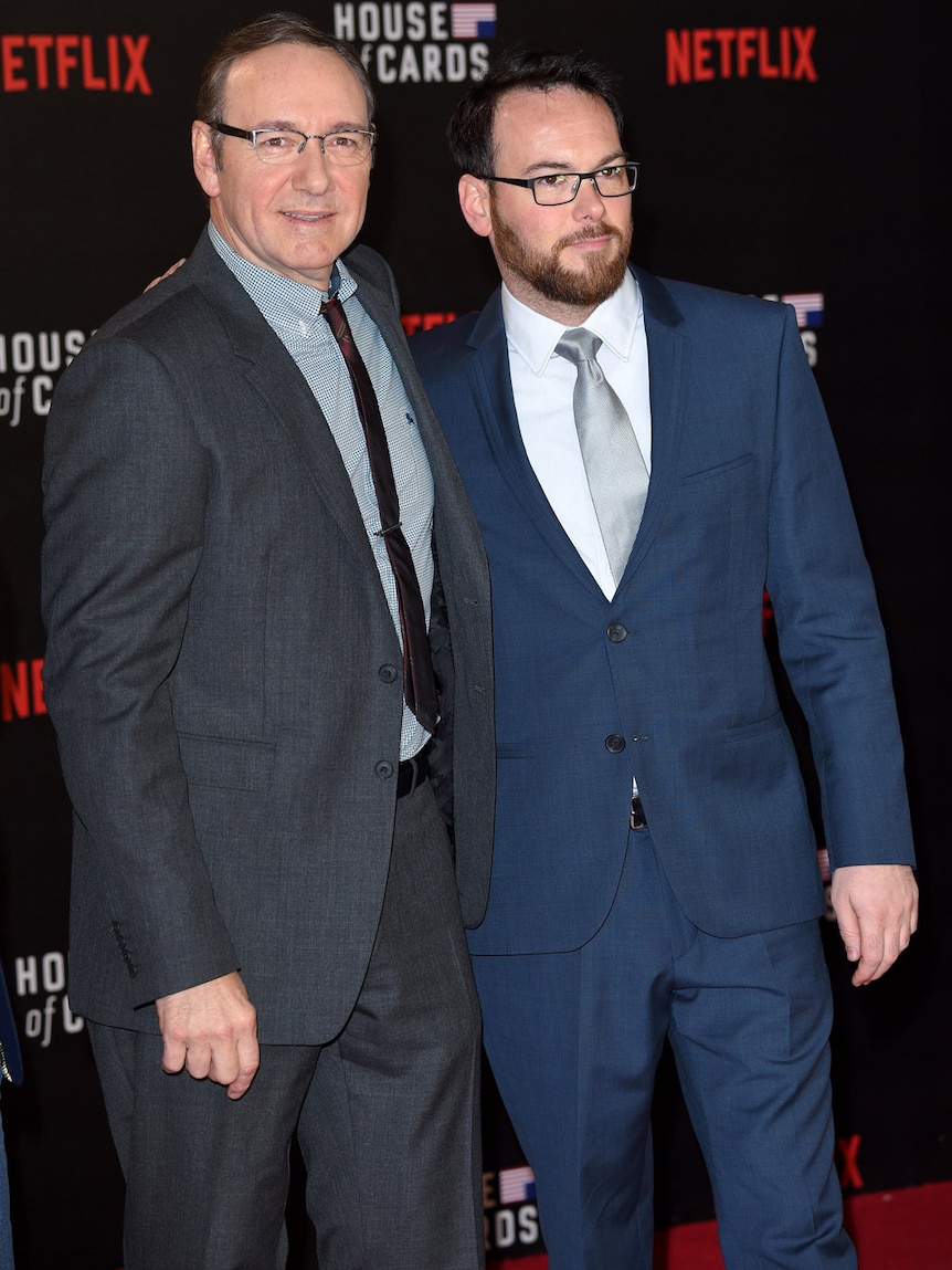 Kevin Spacey and Dana Brunetti