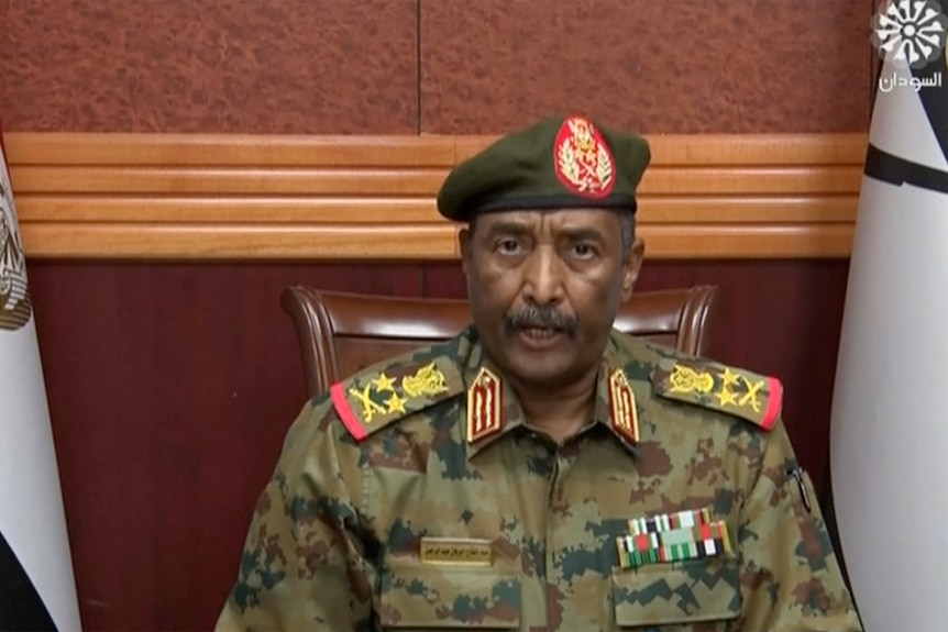 Head of the military, General Abdel-Fattah Burhan
