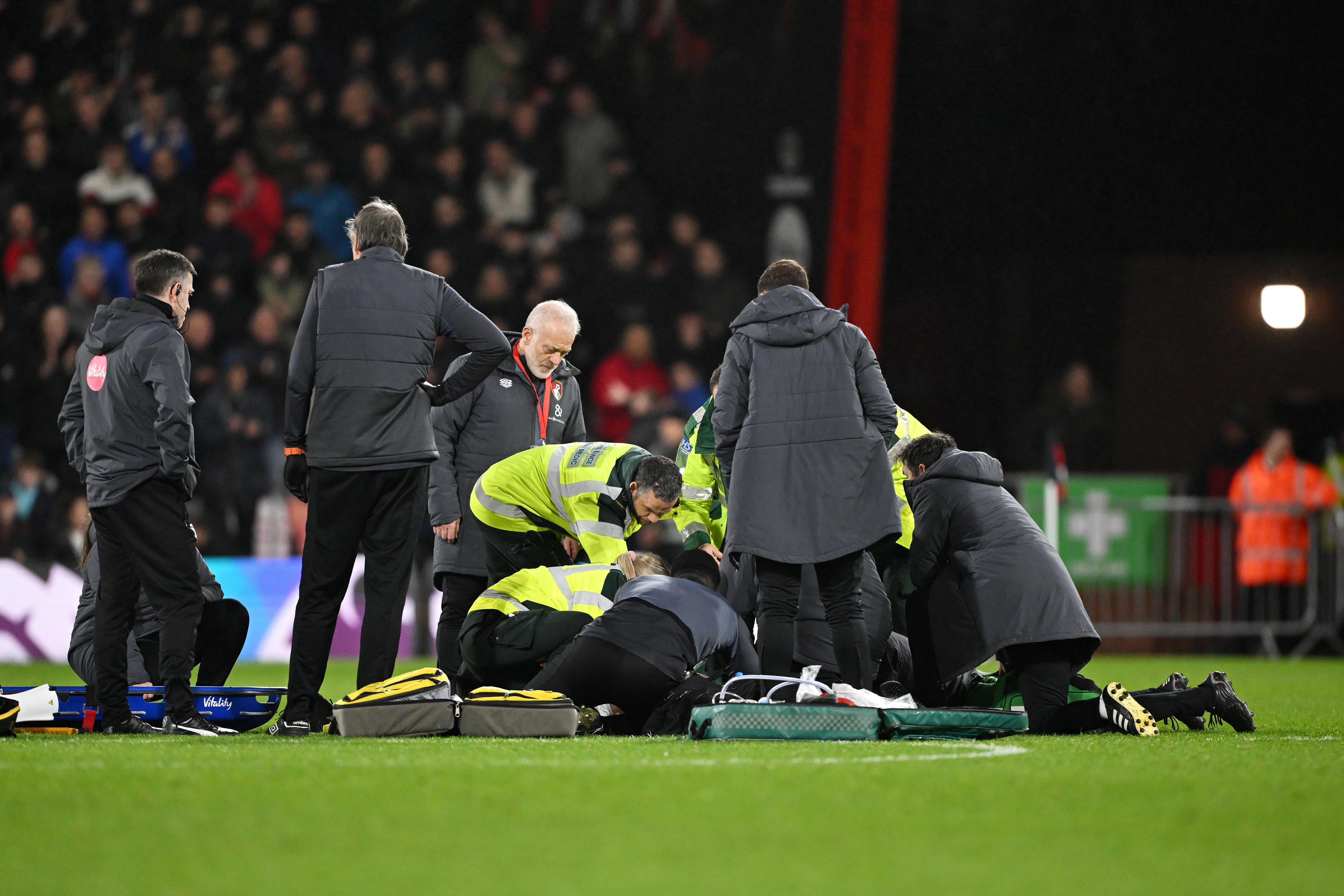 Premier League Match Between Luton Town And Bournemouth Abandoned After ...