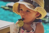 Choloe Harvey by the pool. Posted on June 30, 2018.
