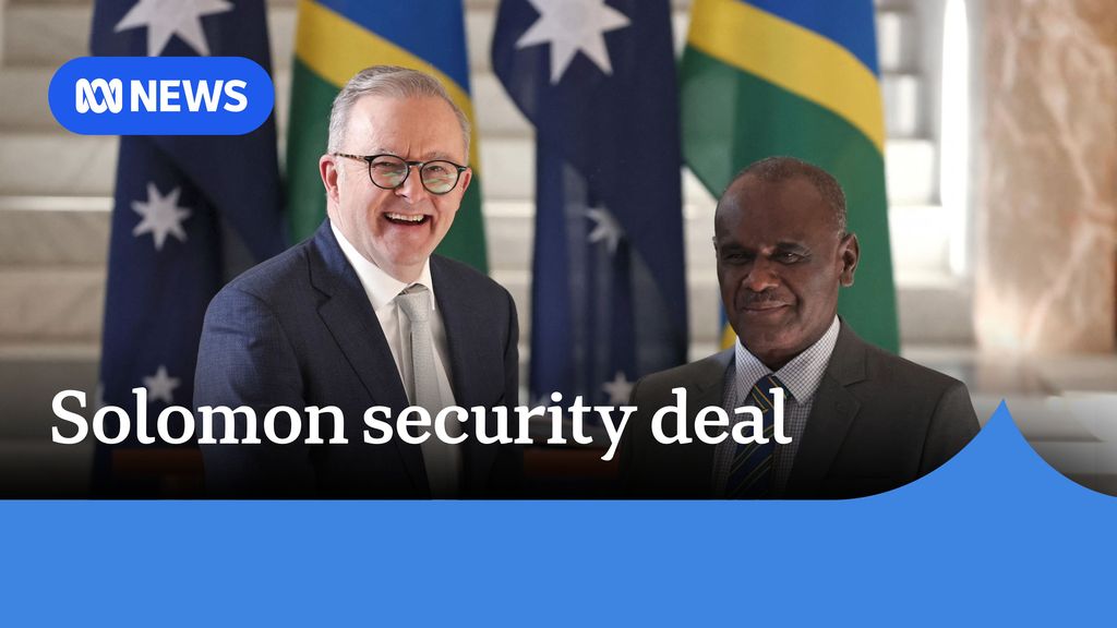 PM announces new security agreement with Solomon Islands - ABC News