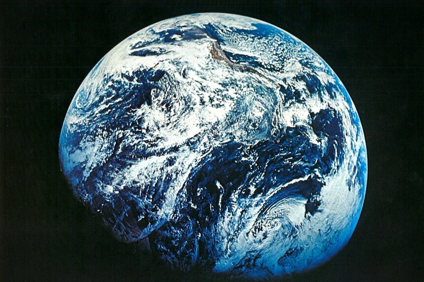 View of planet Earth from Apollo 8 spacecraft