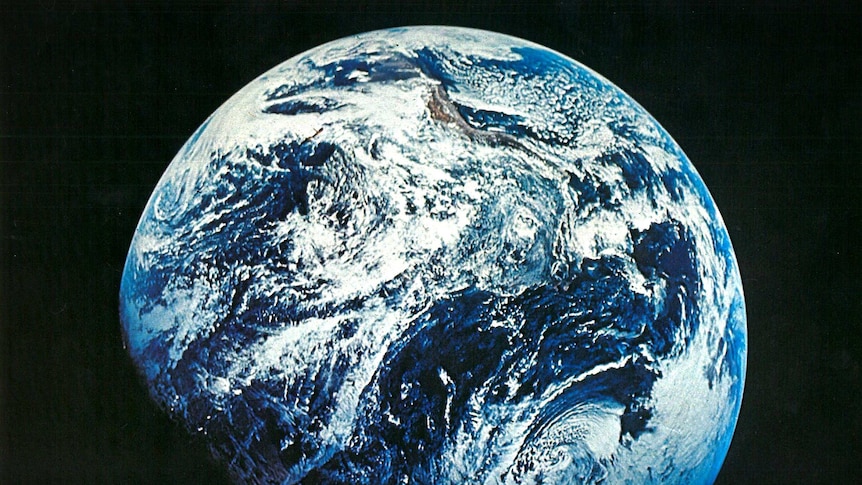View of planet Earth from Apollo 8 spacecraft