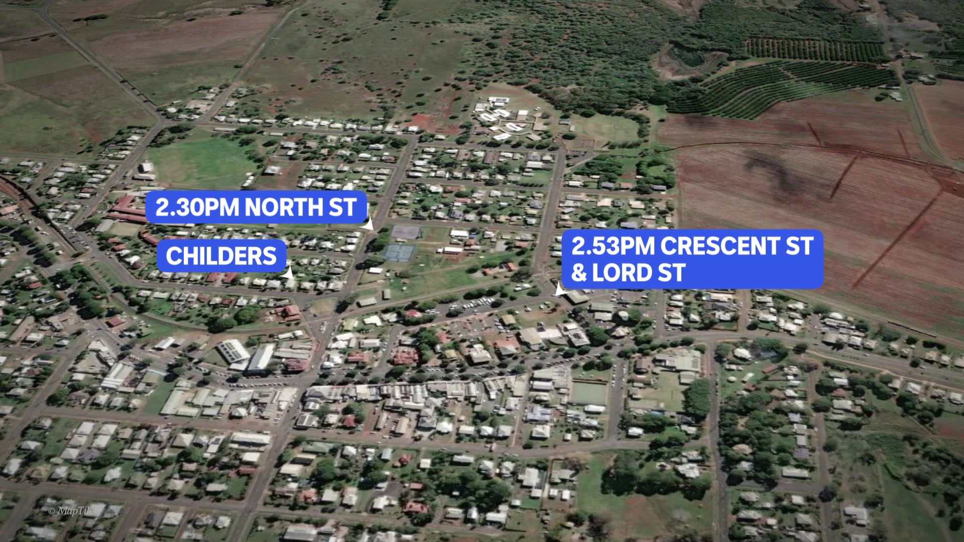 A map of Childers