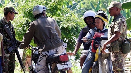 Unrest ... More than 100 East Timorese have been detained in connection with recent riots. (file photo)