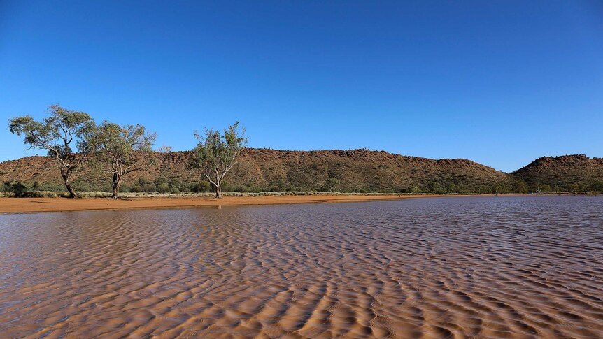 Water in Central Australia