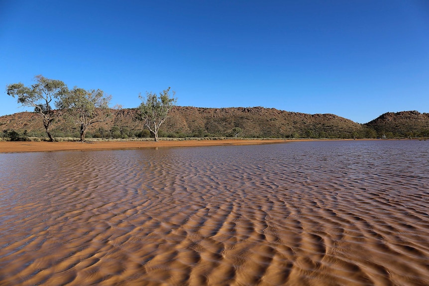 Water in Central Australia