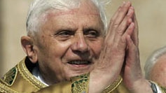 Pope Benedict XVI has released his first encyclical (file photo).