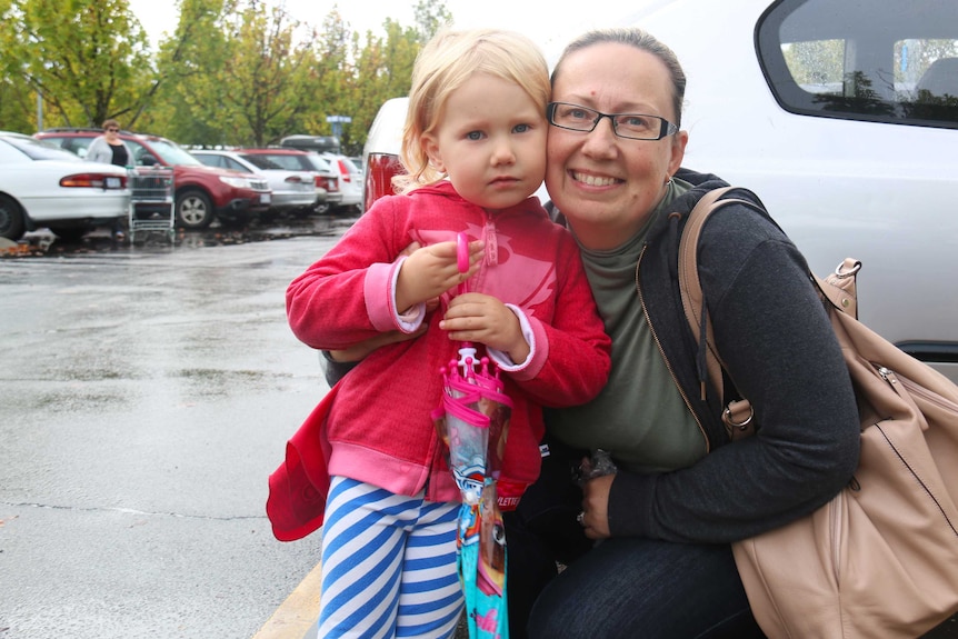 Jelena Winnell and daughter Charlotte