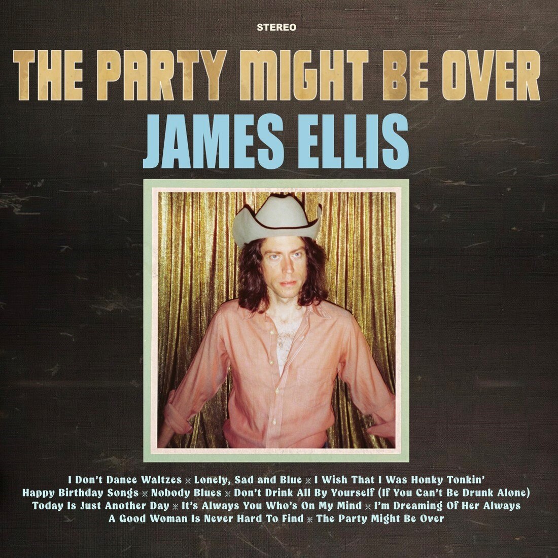 James Ellis 'The Party Might Be Over' ARTWORK